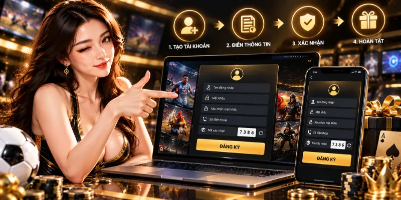 Đăng Ký WE88 – Hướng Dẫn Tham Gia Nhà Cái Uy Tín 2026 4 Hướng dẫn đăng ký WE88 nhanh và dễ dàng
