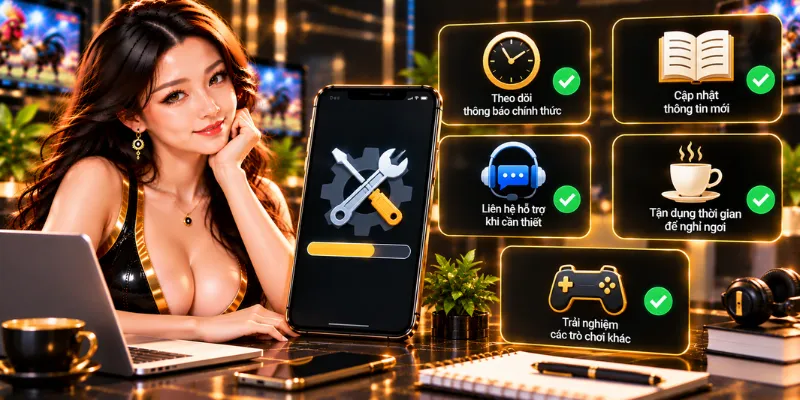 Bảo Trì WE88 – Thông Tin Người Dùng Cần Biết 2026 4 Những việc nên làm khi hệ thống WE88 đang bảo trì