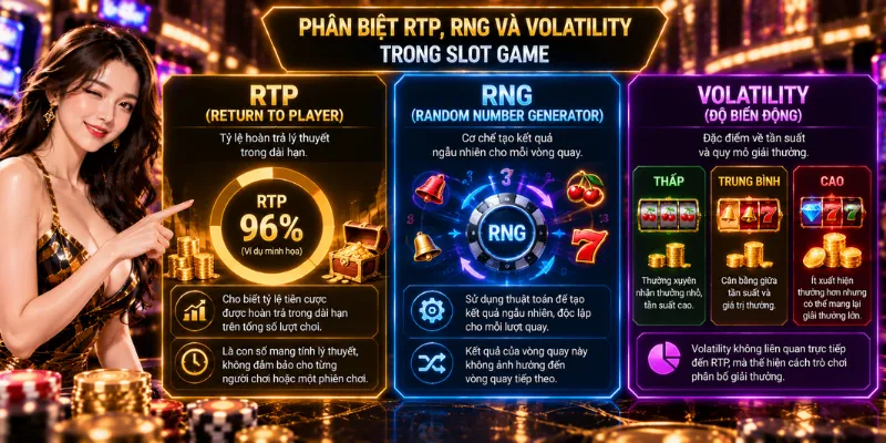 RTP Trong Slot Là Gì? Cách Hiểu Chỉ Số Return To Player 3 RTP dài hạn khác với kết quả của một phiên Slot ngắn