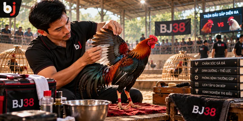 Cách chăm sóc gà đá BJ38